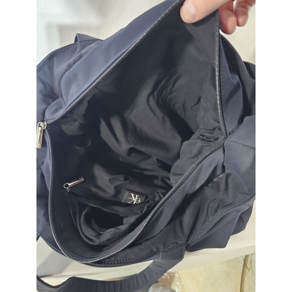 Calvin Klein Bag Black Nylon Triple Compartment Padded Tablet Tote - Picture 7 of 13